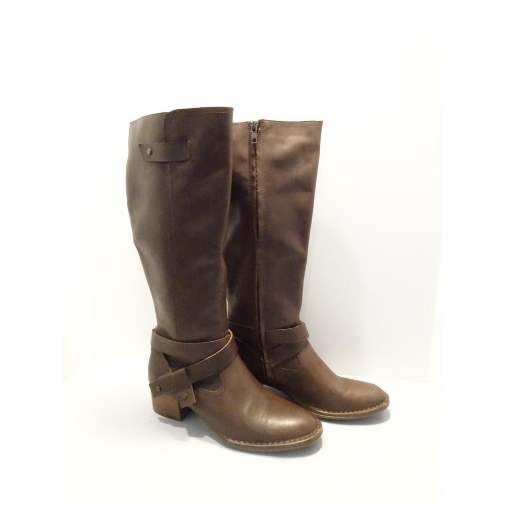 UGG Australia Bandara Brown Leather Tall Equestrian Boots 1106738 Size 7.5